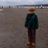 B on the beach